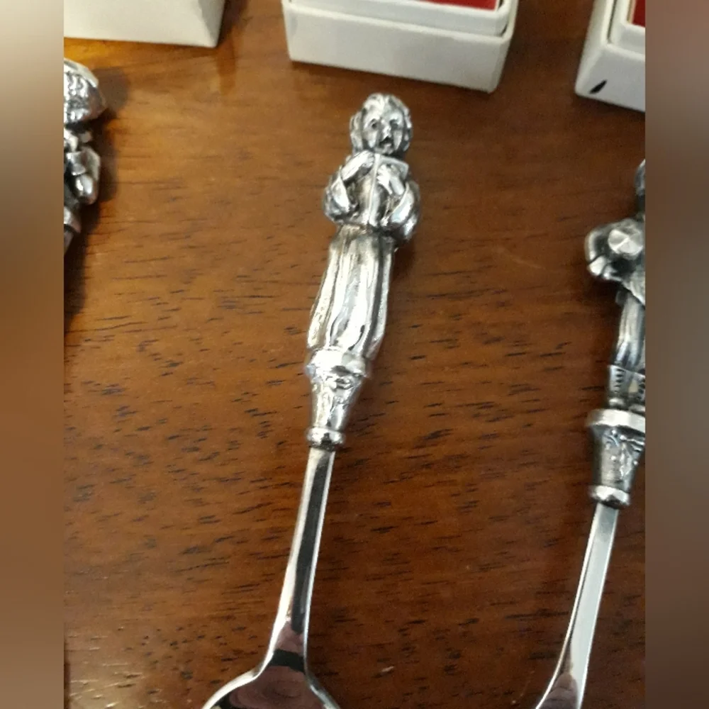 Christmas Reed and Barton Silverplate Spoons! 